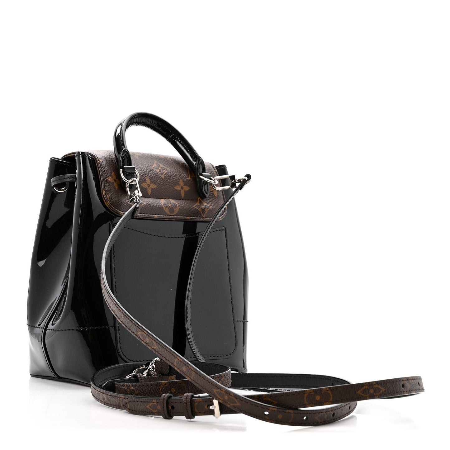 Patent Monogram Hot Springs Backpack Black
