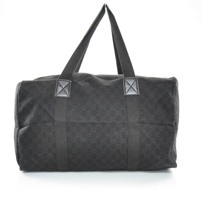 Gucci Monogram Large Duffle Bag Black 4 of 10