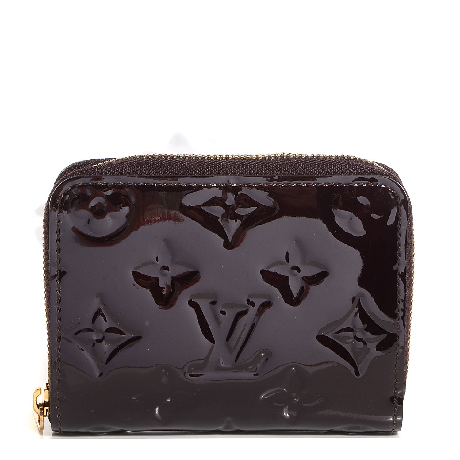 Louis Vuitton Vernis Zippy Coin Purse Wallet Amarante 1 of 7
