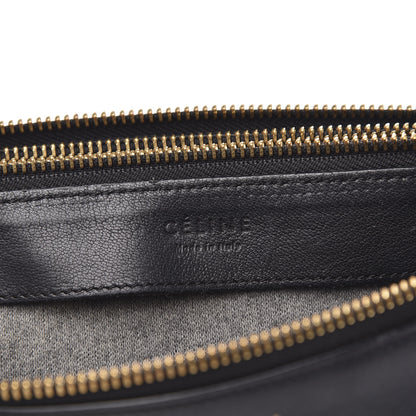 Celine Goatskin Large Trio Crossbody Bag Black 7 of 13