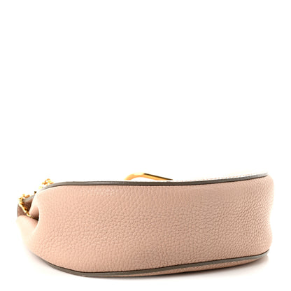 Chloe Grained Lambskin Mini Drew Shoulder Bag Cement Pink 3 of 8