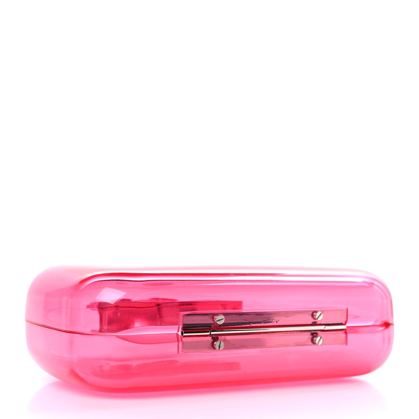 Resin Knuckle Clutch Pink