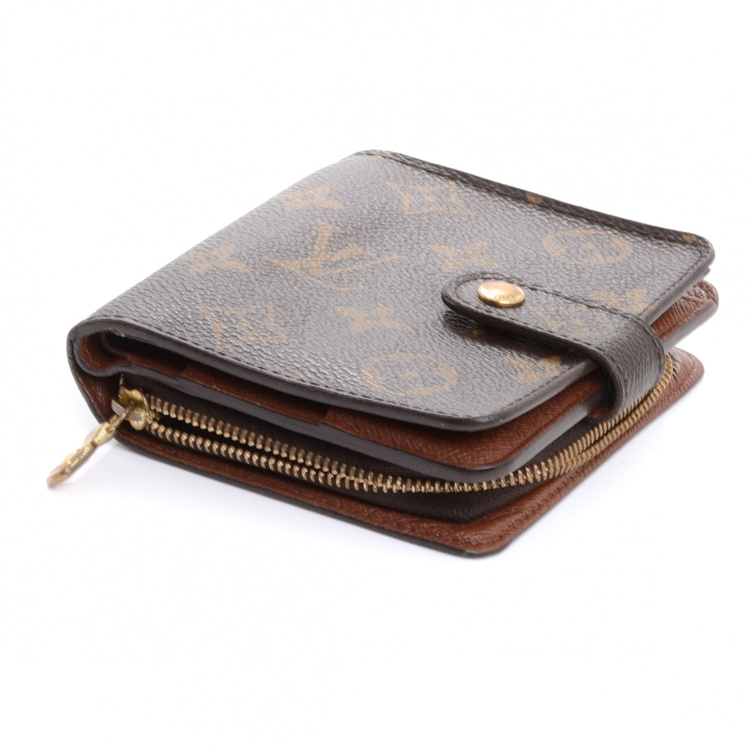Louis Vuitton Monogram Compact Zippe Zipped Wallet 4 of 8