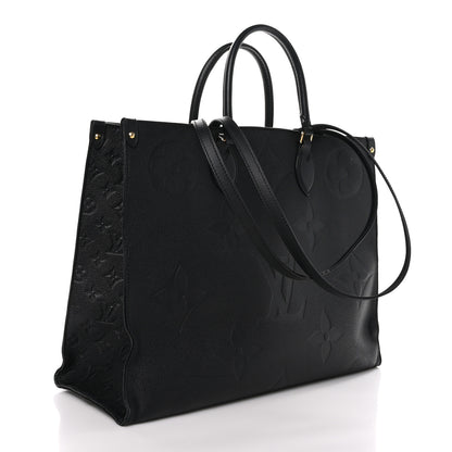 Louis Vuitton Empreinte Monogram Giant Onthego GM Black 3 of 10