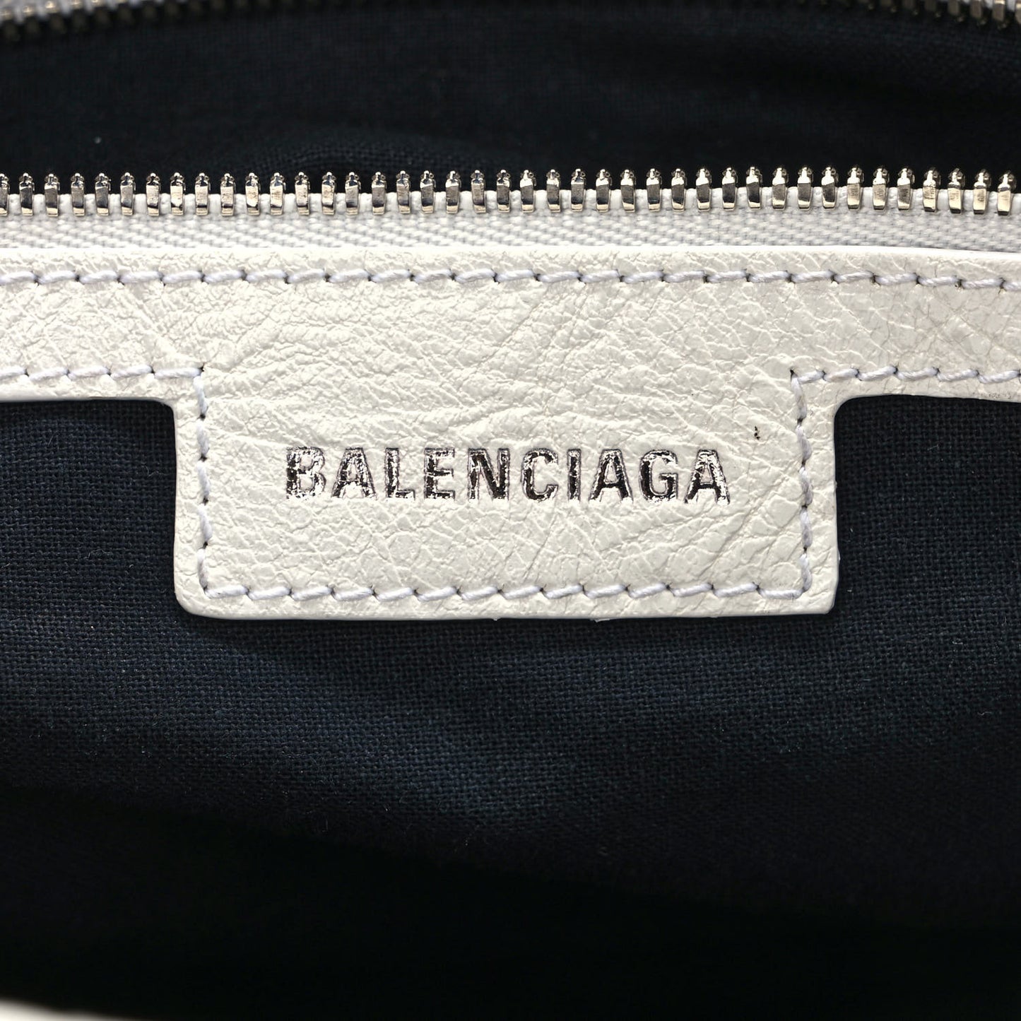 Agneau Arena Neo Cagole City Handbag Optic White