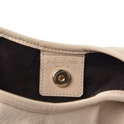 Saint Laurent Chevre Ruffle Saint Tropez Beige 5 of 12