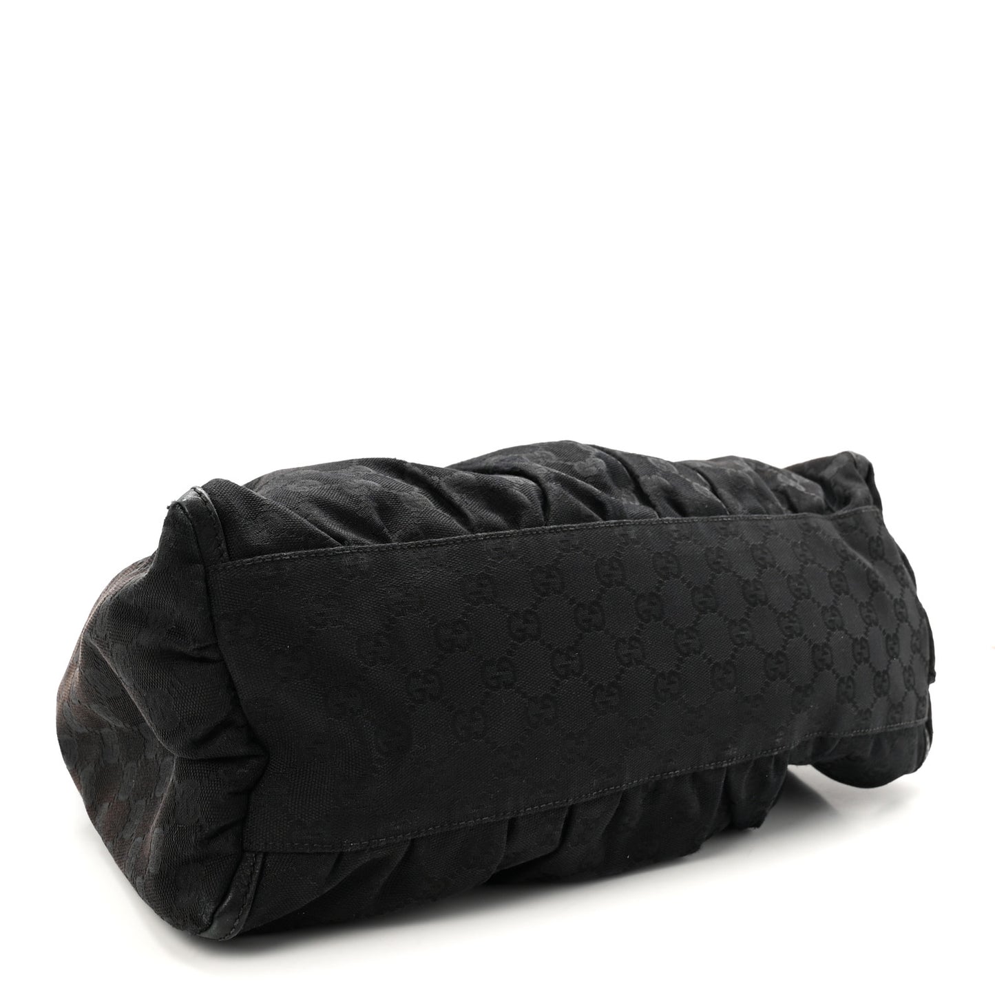 Monogram Large D Ring Hobo Black