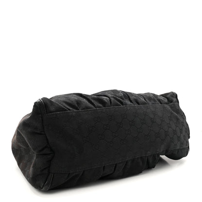 Gucci Monogram Large D Ring Hobo Black 4 of 10