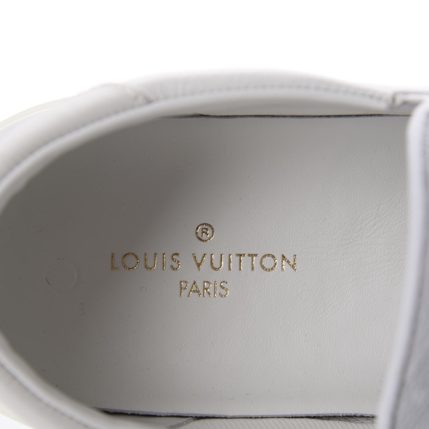 Monogram Trocadero Slip On Sneakers 5.5 White