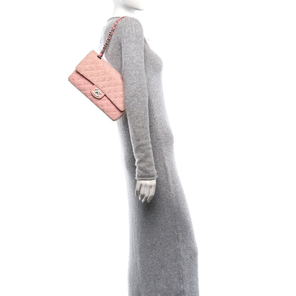 Chanel Tweed Medium Double Flap Pink 2 of 12