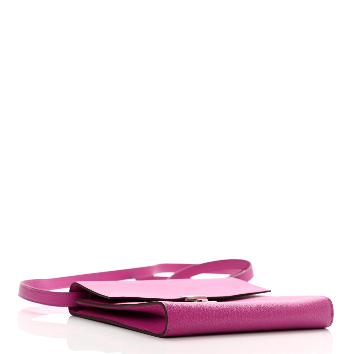 Chevre Mysore Clic 16 Wallet Rose Poupre