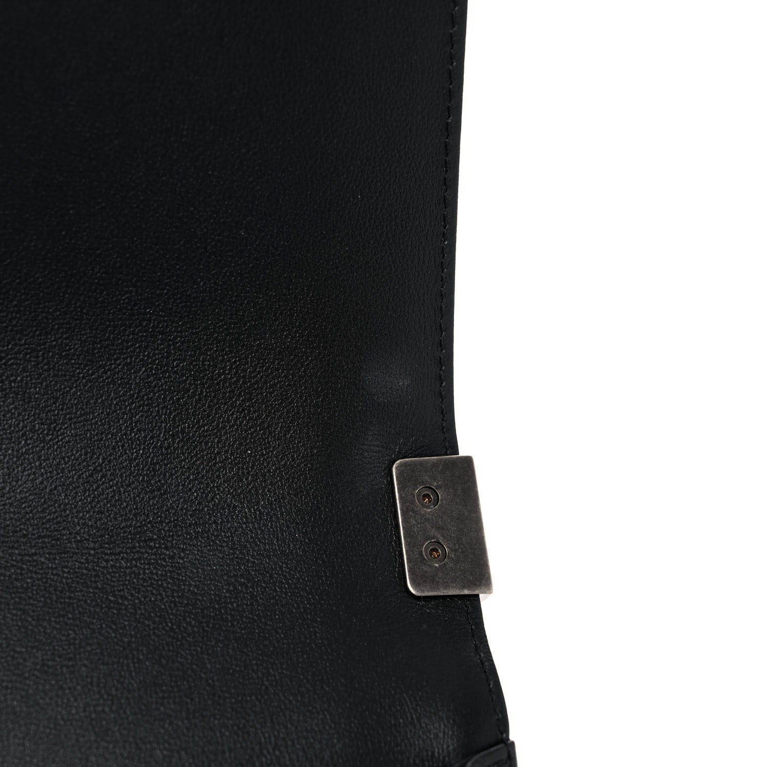 Chanel Calfskin Quilted Medium Boy Flap Black 11 of 14