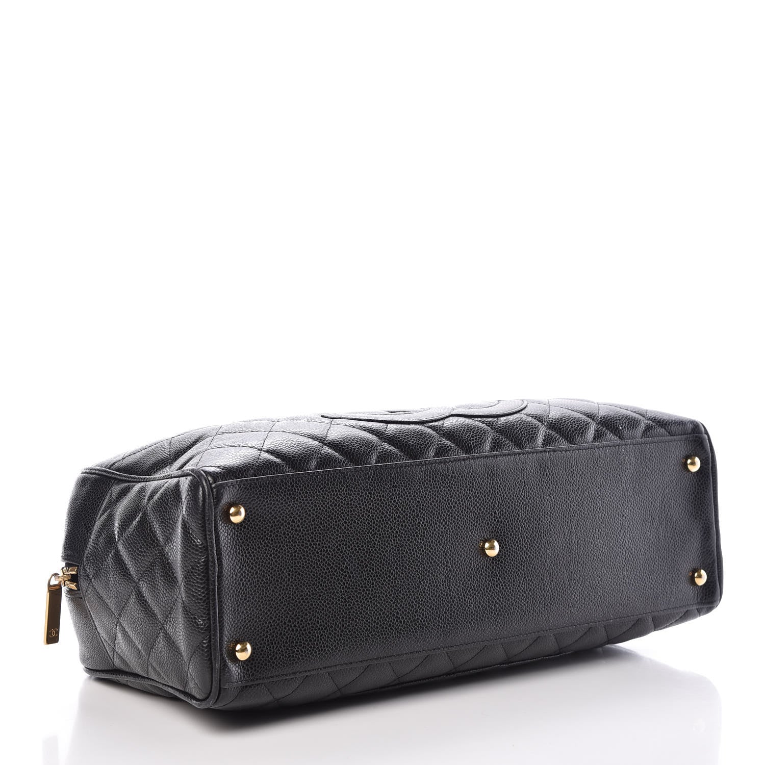Chanel Caviar Quilted Large Bowler Black 4 of 14