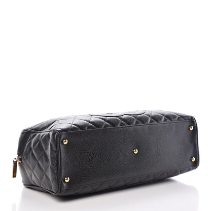 Chanel Caviar Quilted Large Bowler Black 4 of 14