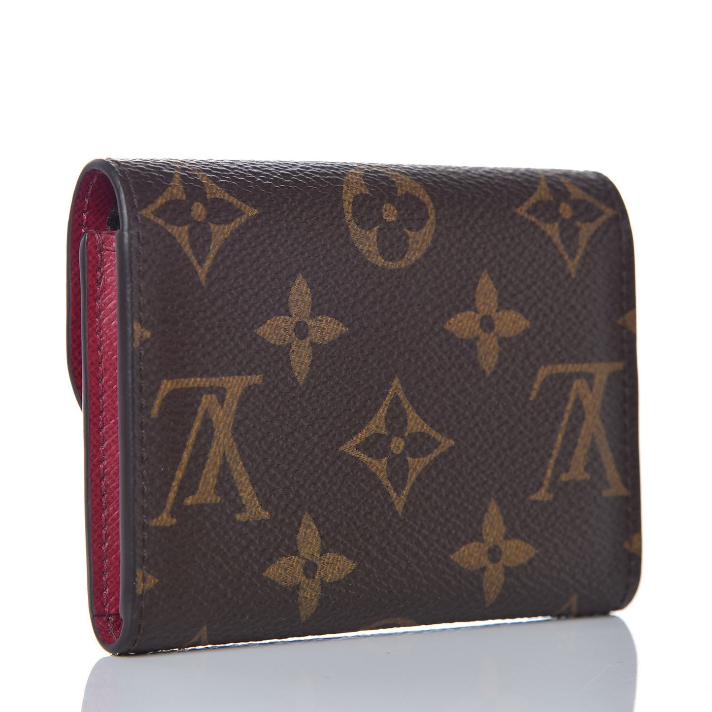 Monogram Rosalie Coin Purse Fuchsia