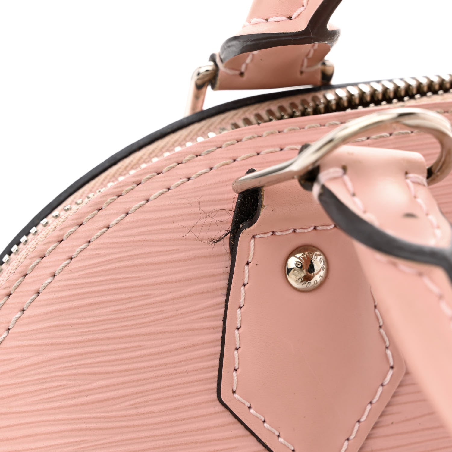 Louis Vuitton Epi Alma BB Rose Ballerine 13 of 20