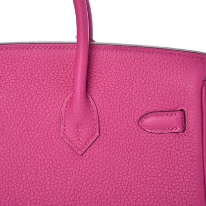 Hermes Togo Birkin 25 Magnolia 14 of 33