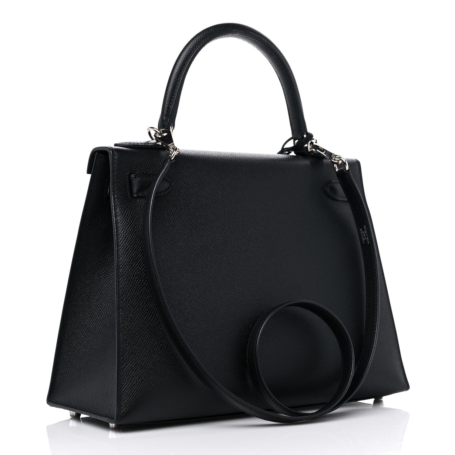 Hermes Epsom Kelly Sellier 28 Black 3 of 10