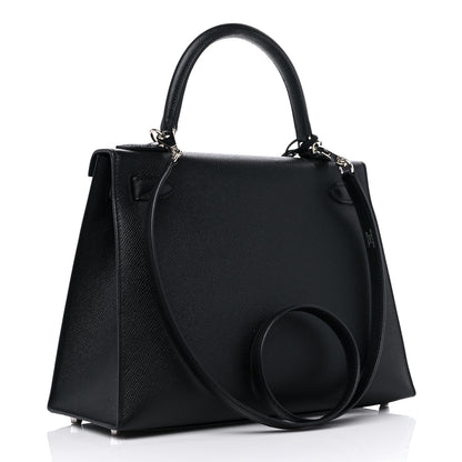 Hermes Epsom Kelly Sellier 28 Black 3 of 10