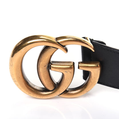 Gucci Calfskin Double G 40mm Belt 100 40 Black 9 of 10
