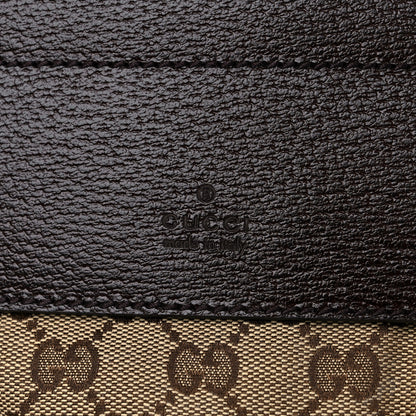 Gucci Monogram Web Belt Bag Dark Brown 15 of 15