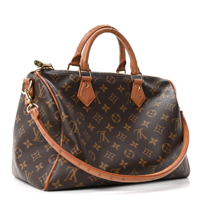 Louis Vuitton Monogram Speedy Soft 30 Boho 2 of 8