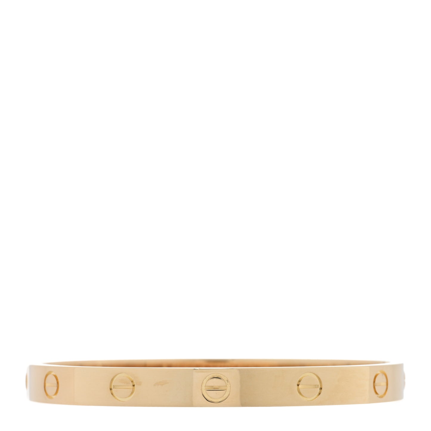 18K Yellow Gold LOVE Bracelet 17