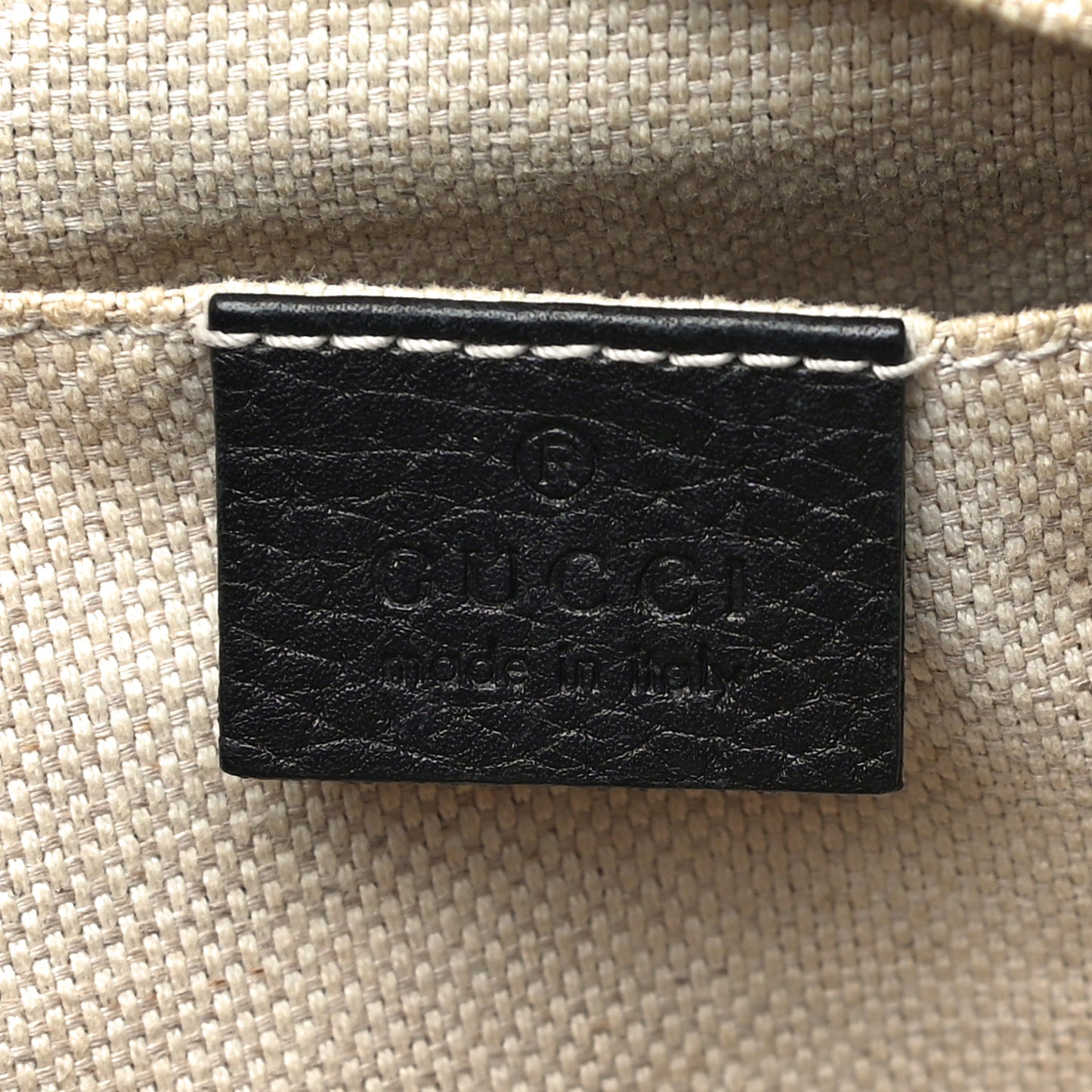 Pebbled Calfskin Small Soho Disco Bag Black