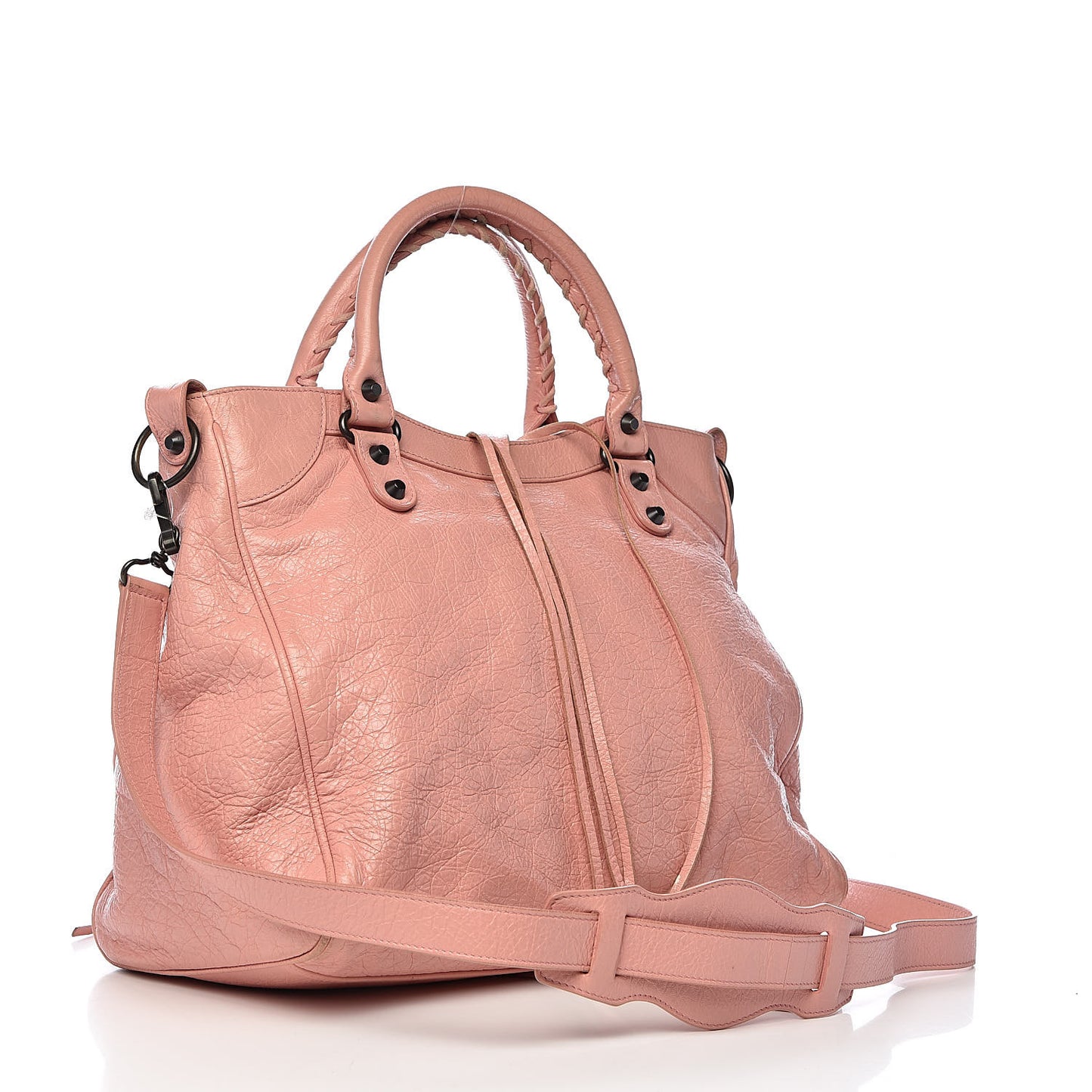 Agneau Classic Hardware Velo Rose Peche