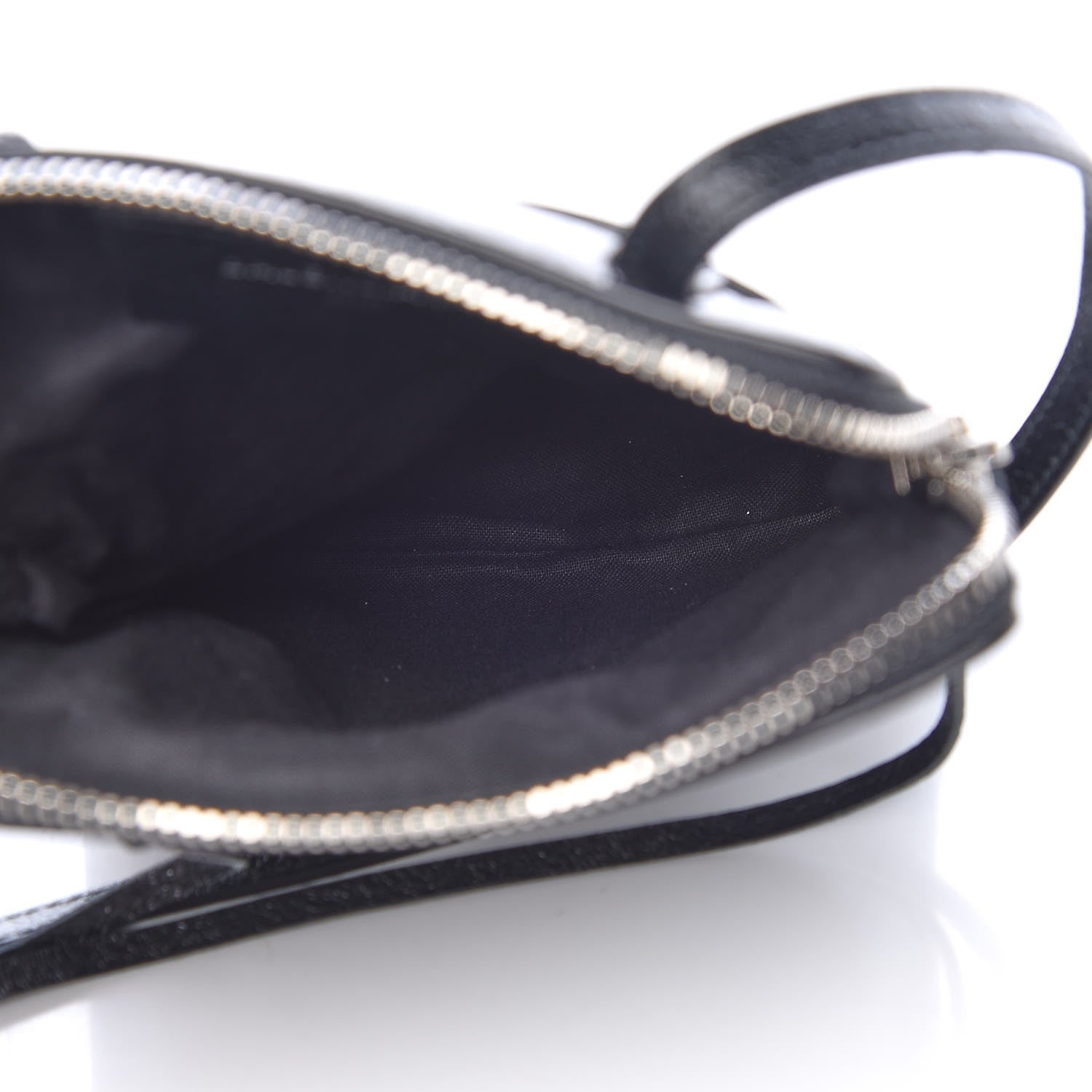 Balenciaga Agneau Classic Hardware Phone Holder Bag Black 5 of 7