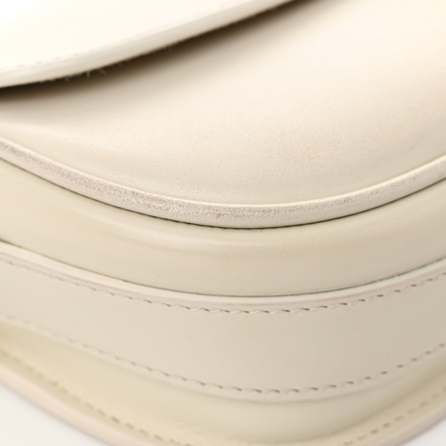 Box Calfskin East West Bobby Bag Latte
