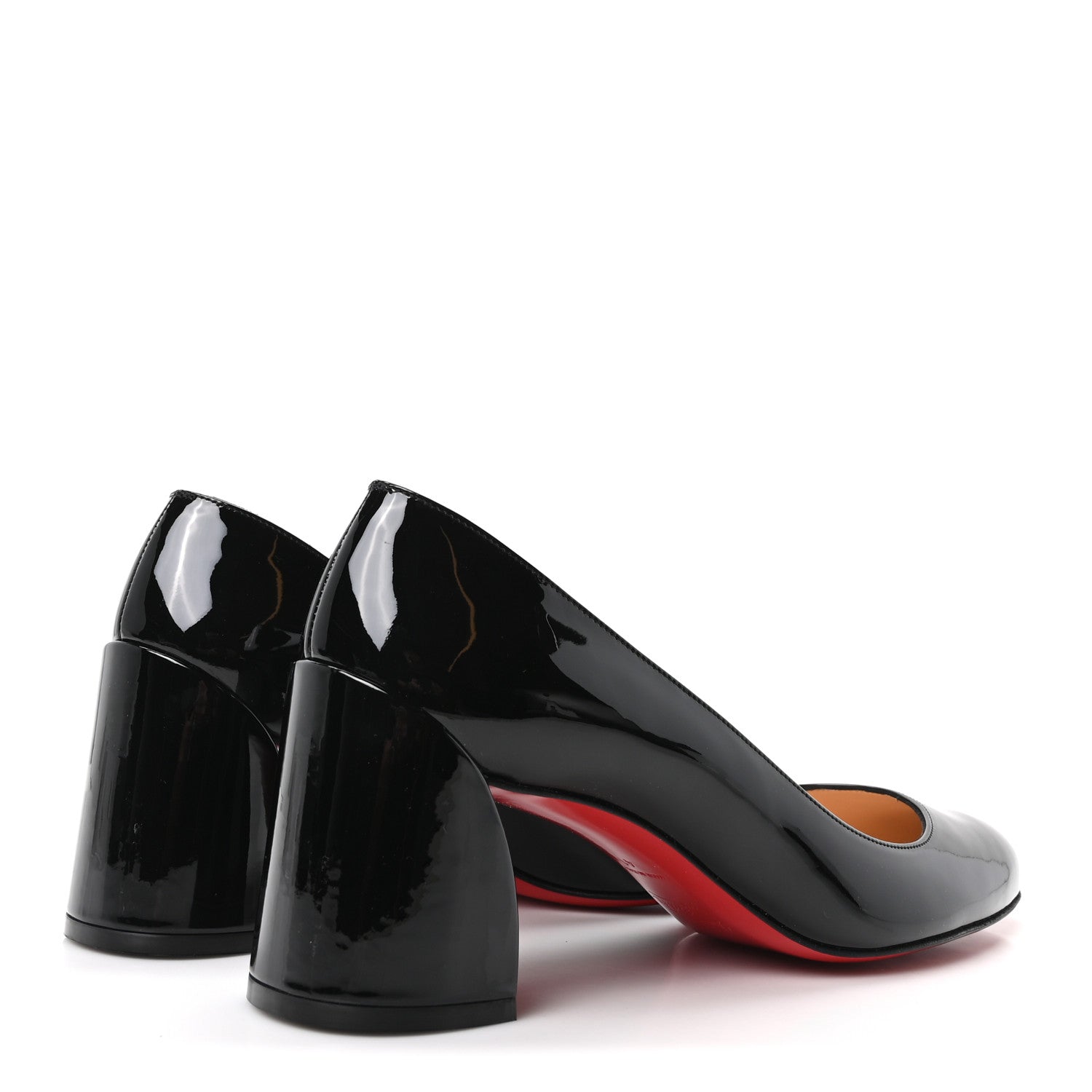 Christian Louboutin Patent Calfskin Miss Sab 55 Pumps 41 Black 5 of 9