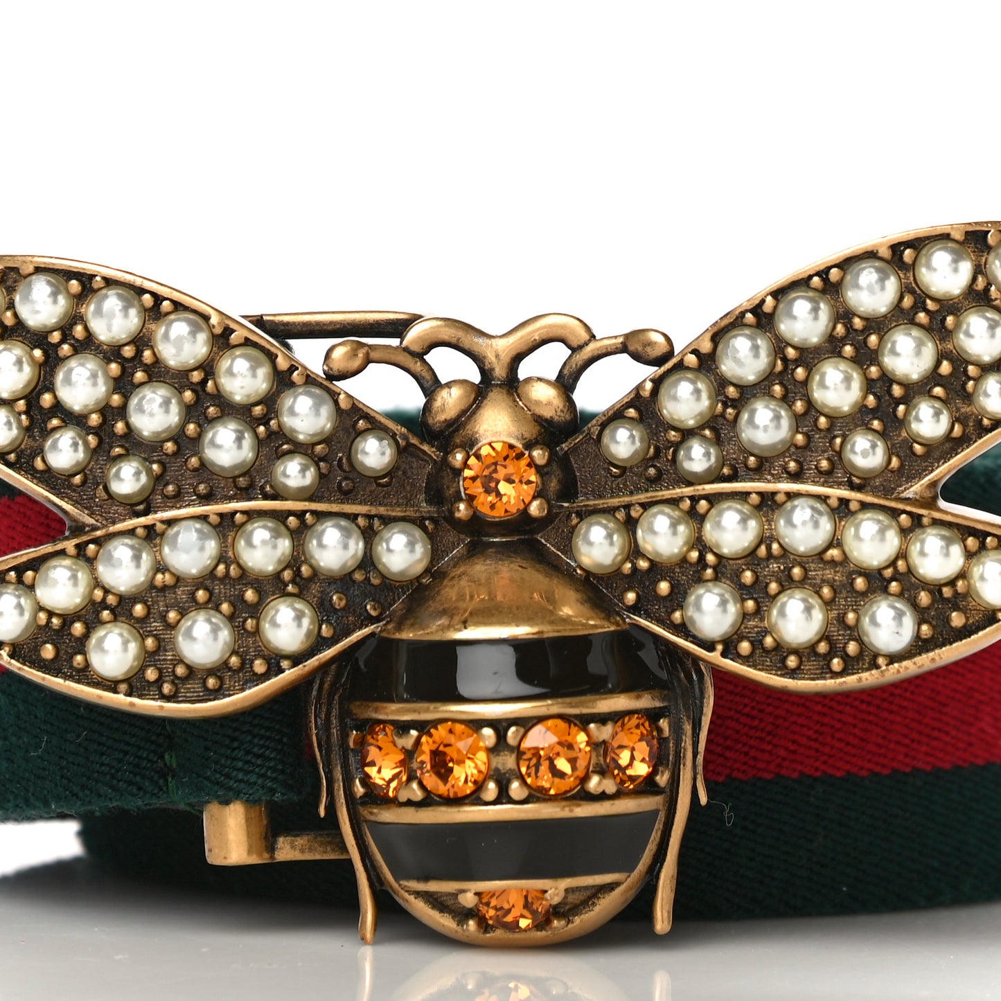 Web Queen Margaret Bee Belt 80 32 Red Green