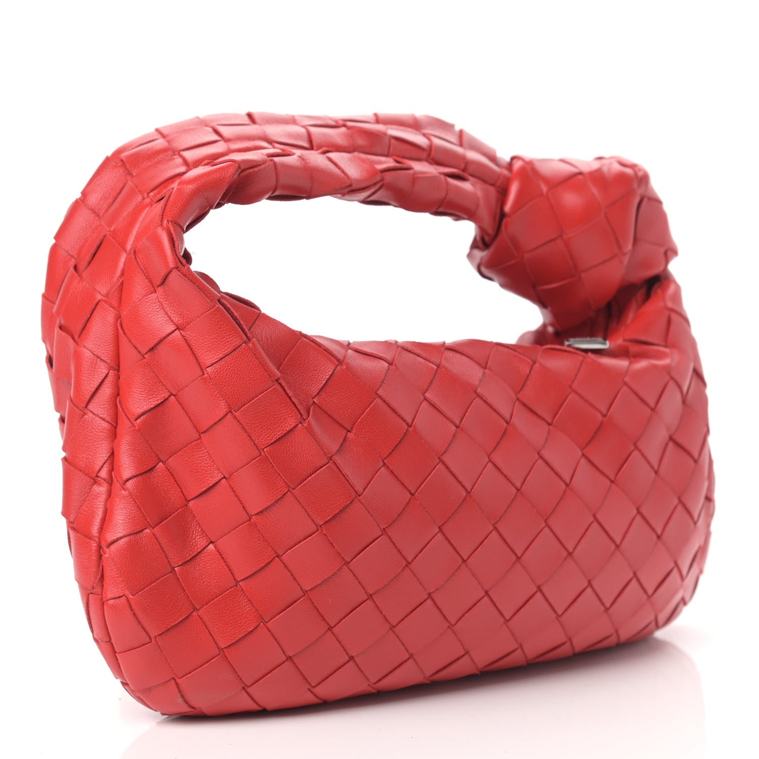 Bottega Veneta Nappa Intrecciato Mini Jodie Red 3 of 10