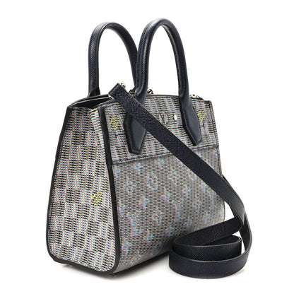 Louis Vuitton Monogram LV Pop Mini City Steamer Blue 2 of 11