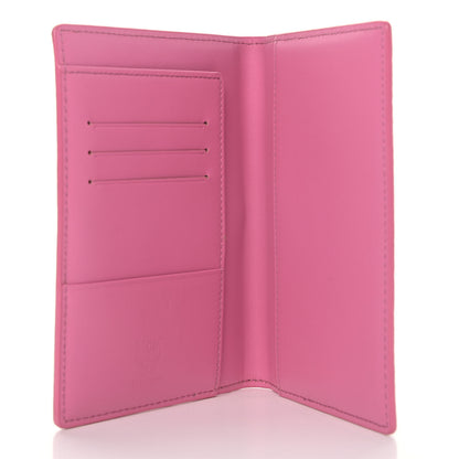 MCM Visetos Studded Passport Holder Pink 5 of 6