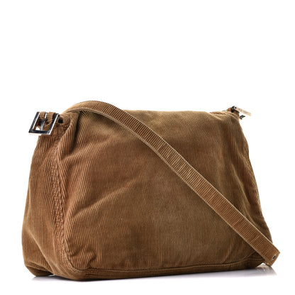 Fendi Corduroy Mama Baguette Beige 2 of 7