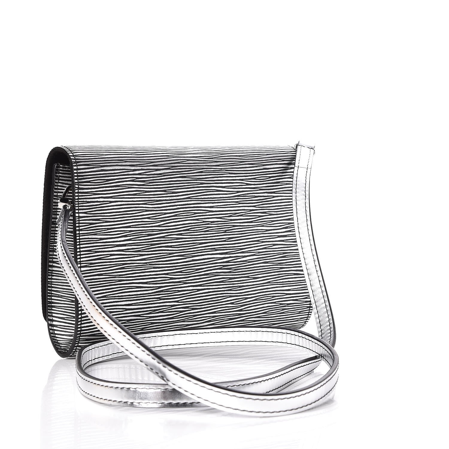 Louis Vuitton Epi Louise PM Silver Black 3 of 6