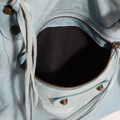 Balenciaga Chevre Classic Hardware Work Sky Blue 11 of 13
