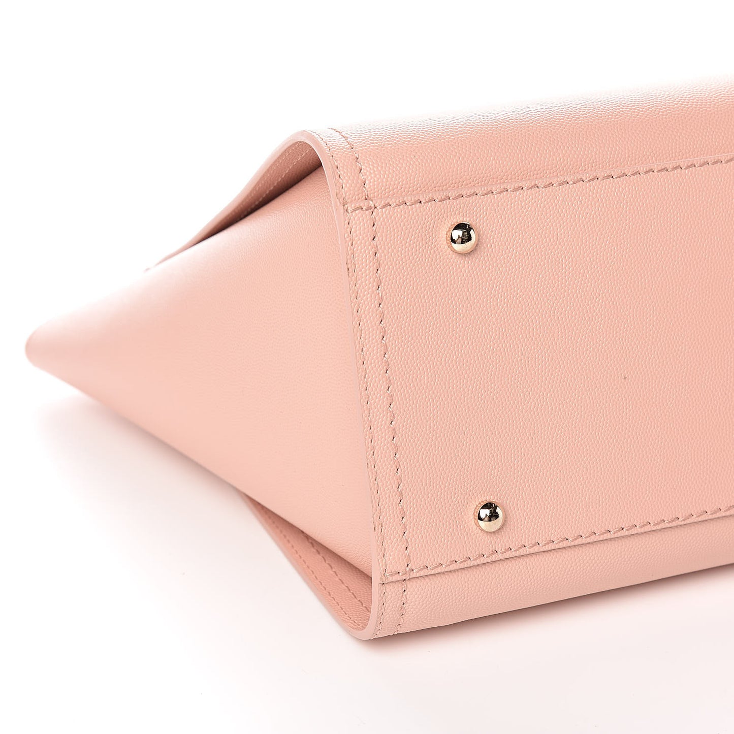 Caviar Small Studded Deauville Tote Light Pink