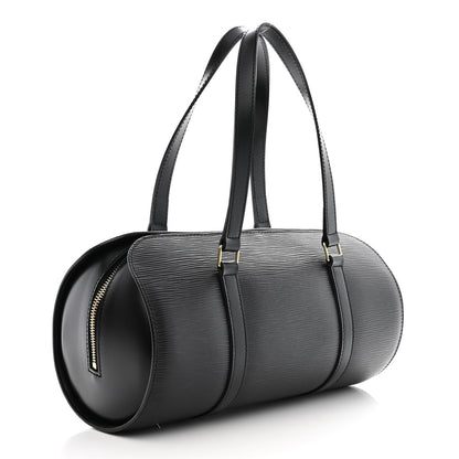Louis Vuitton Epi Soufflot Black 3 of 10