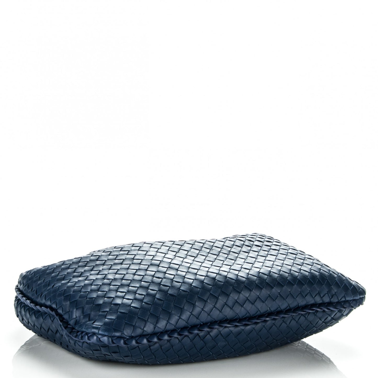 Nappa Intrecciato Medium Veneta Hobo Indigo