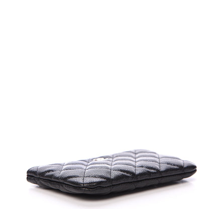 Chanel Caviar Quilted Small Cosmetic Case Black 3 of 6