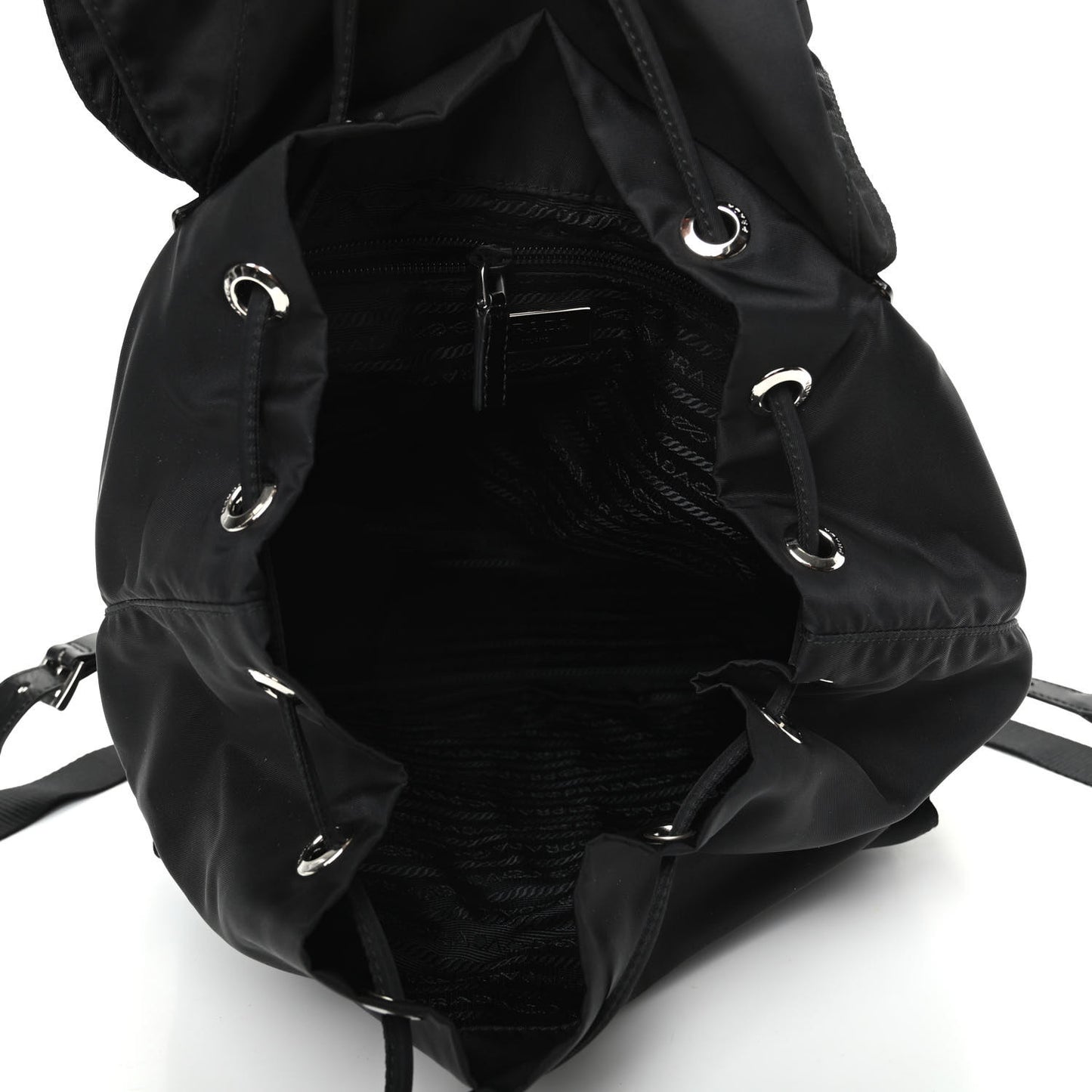 Nylon Vela Backpack Black