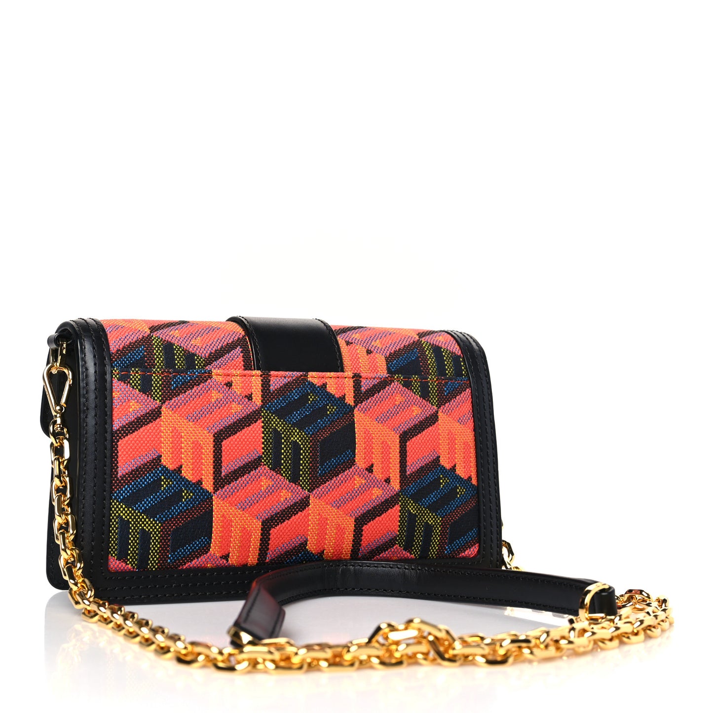 Jaquard Cubic Monogram Rockstar Mini Tracy Crossbody Multicolor