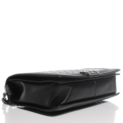 Chanel Lambskin Quilted New Medium Boy Flap Black 4 of 8