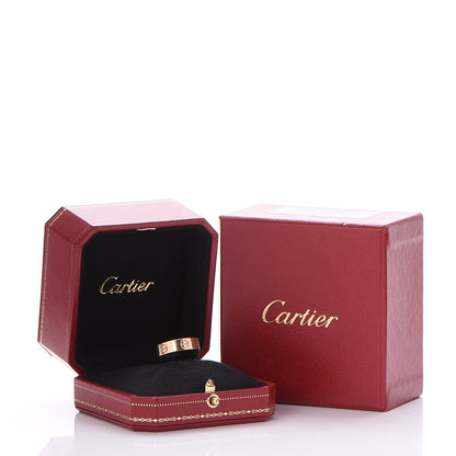 Cartier 18K Pink Gold 5.5mm LOVE Ring 54 6.75 5 of 5