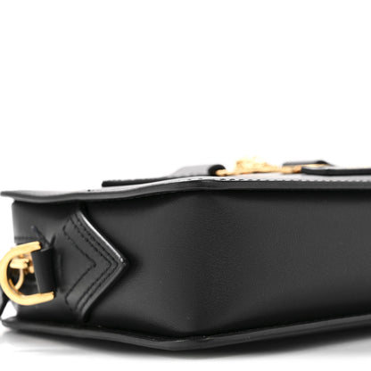 Versace Calfskin Medusa Biggie Shoulder Bag Black 8 of 11