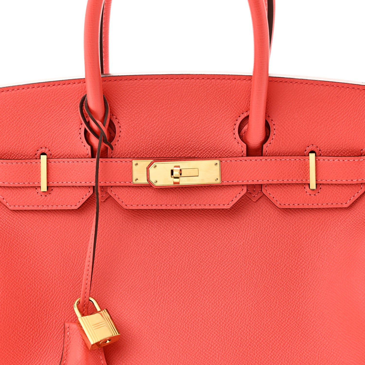 Hermes Epsom Birkin 30 Rouge Pivoine 8 of 10