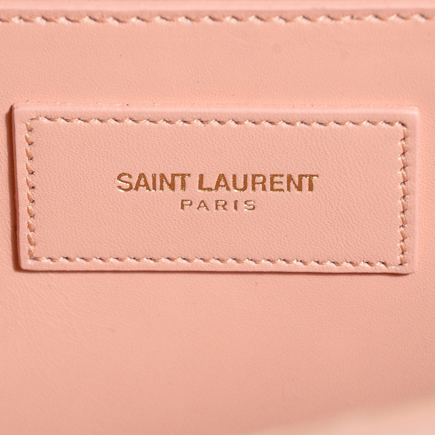 Smooth Calfskin Classic Monogram Clutch Blush